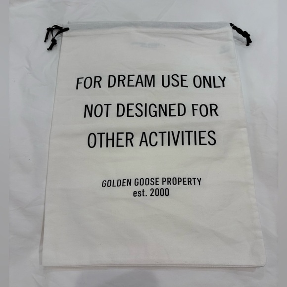 Golden Goose White Dust Bags 11 1/2x 15 (2) - Picture 1 of 4